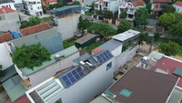 Điện mặt trời mái nhà - Anh Khải (Hà Nội)