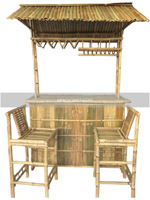 Quầy bar tre Tiki