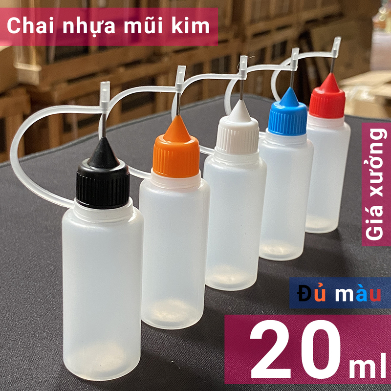 Chai nhựa mũi kim
