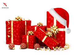 In hộp quà noel
