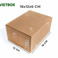 Hộp carton 16x12x2