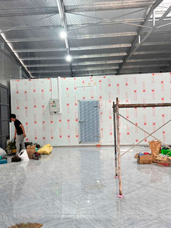 Thi công lắp đặt kho lạnh