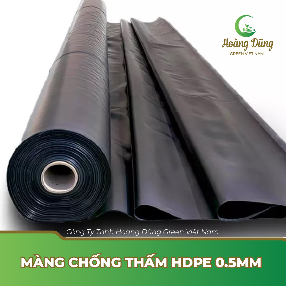 Bạt chống thấm HDPE 0.5mm