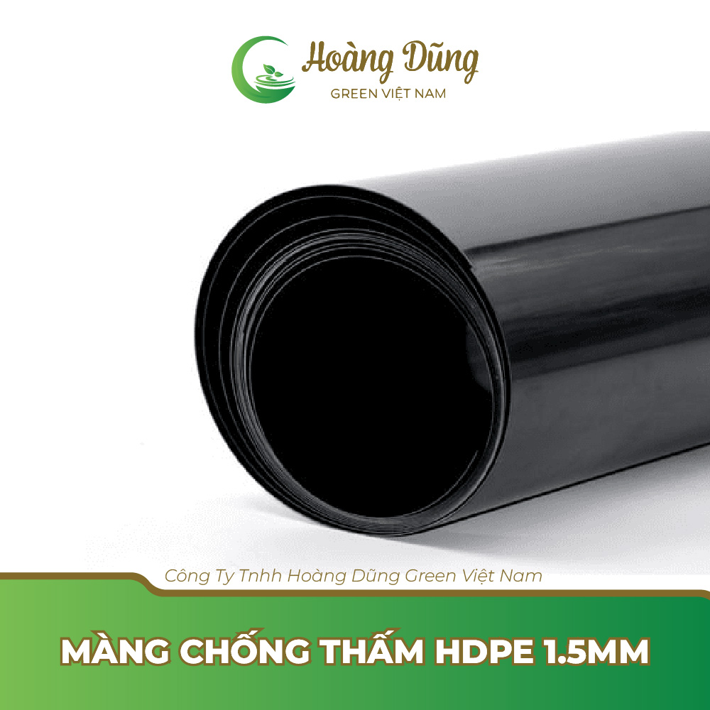 Bạt chống thấm HDPE 1.5mm