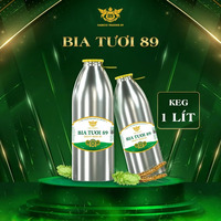 Bia tươi 89 keg 1 lít