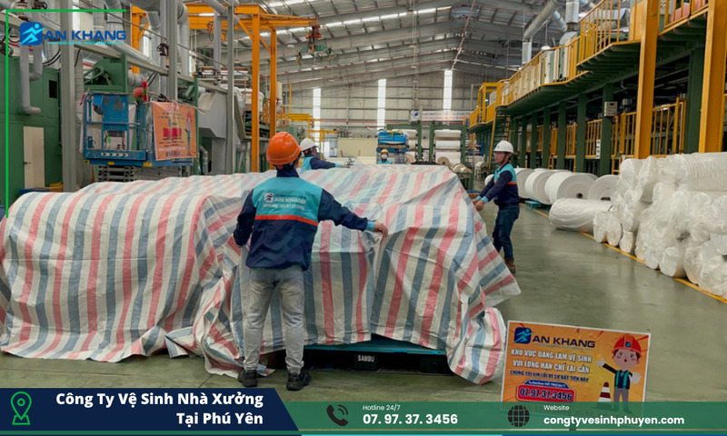 Dịch vụ vệ sinh nhà xưởng