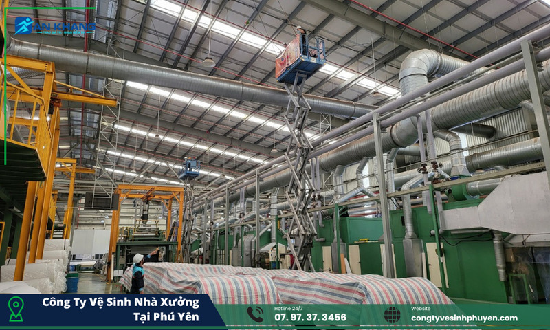 Dịch vụ vệ sinh nhà xưởng