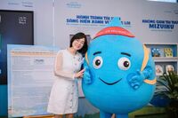 Mascot giọt nước Mizuiku