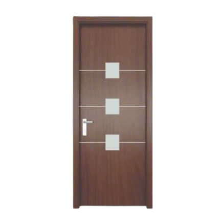 Cửa gỗ nhựa ô kính GX01