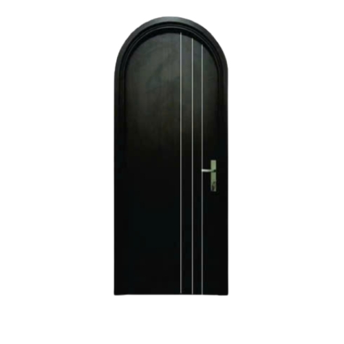 Cửa gỗ nhựa vòm phẳng trơn GX10