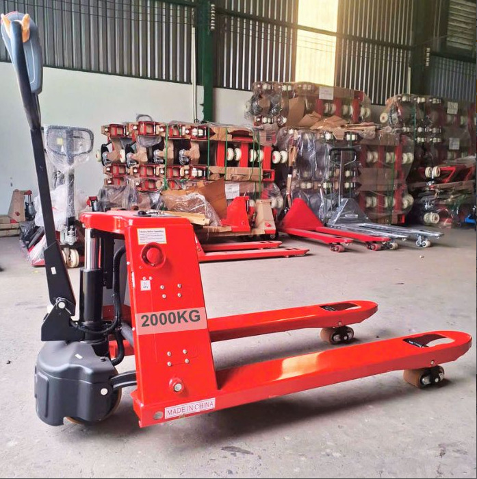 Xe nâng điện thấp 2 tấn pin Lithium 48V