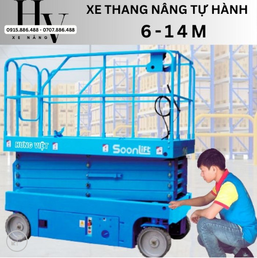 Xe thang nâng tự hành hiệu SoonLift HSWP