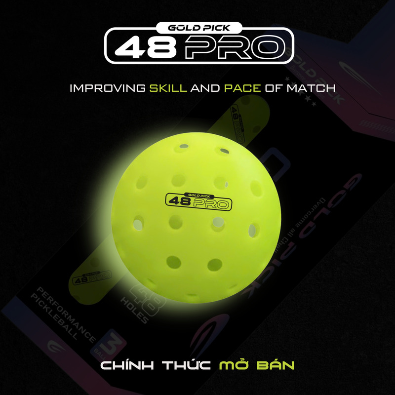 Bóng Pickleball Gold Pick - G-PRO