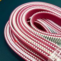 Dây curoa răng đắp cao su đỏ