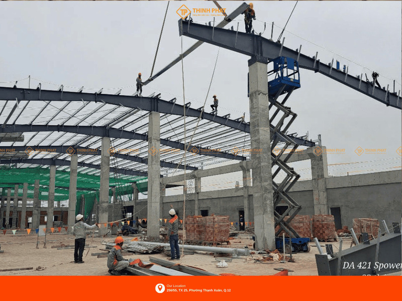 Hình ảnh thi công xây dựng Thịnh Phát