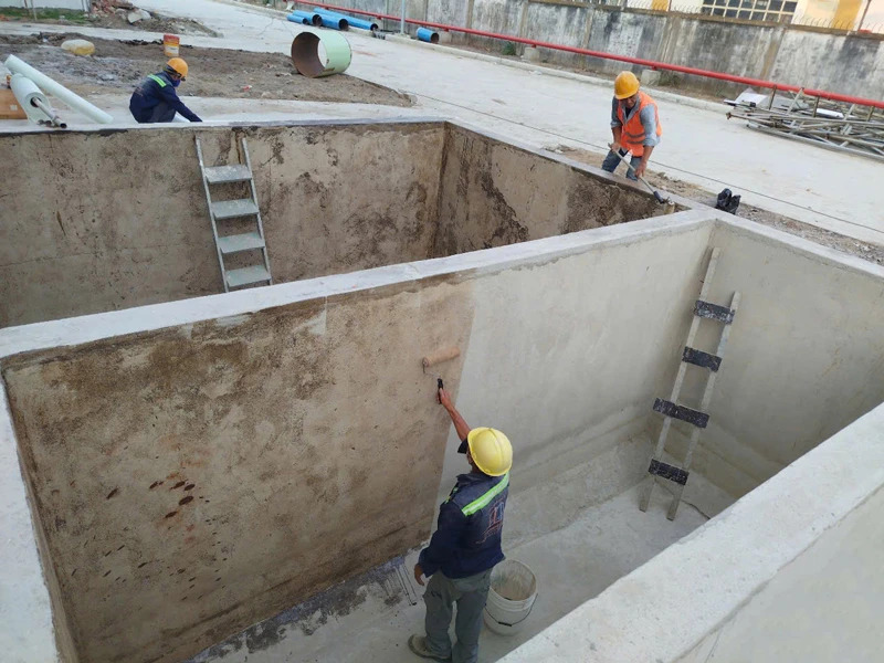 Bọc Composite bể chứa hóa chất