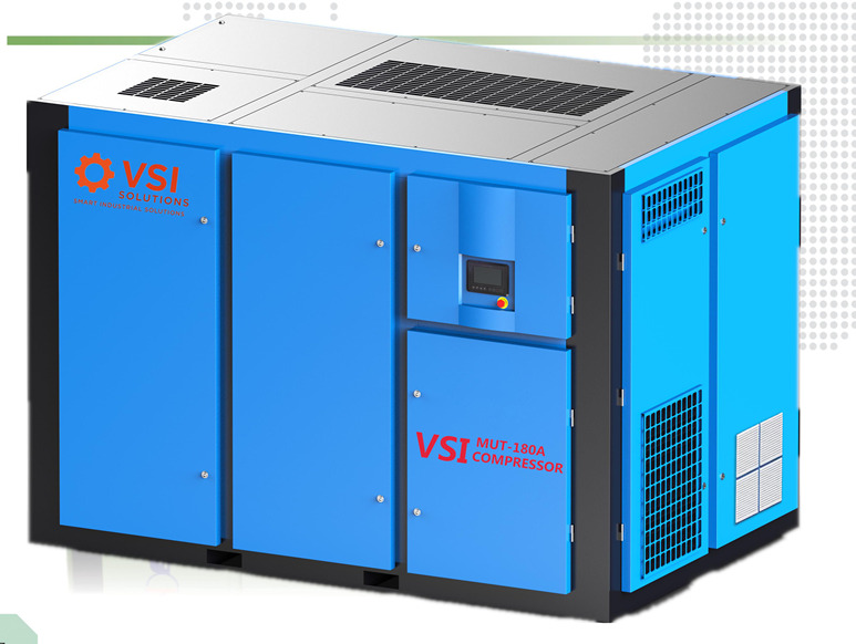 Máy nén khí trục vít tần số biến thiên nam châm vĩnh cửu nén 2 cấp