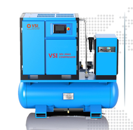 Máy nén khí trục vít nam châm vĩnh cửu để cắt laser