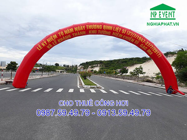 Cho thuê cổng hơi cổng chào