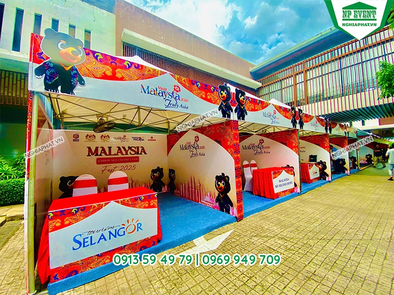 Cho thuê gian hàng hội chợ