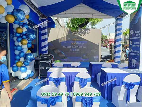 Tổ chức khai trương khánh thành