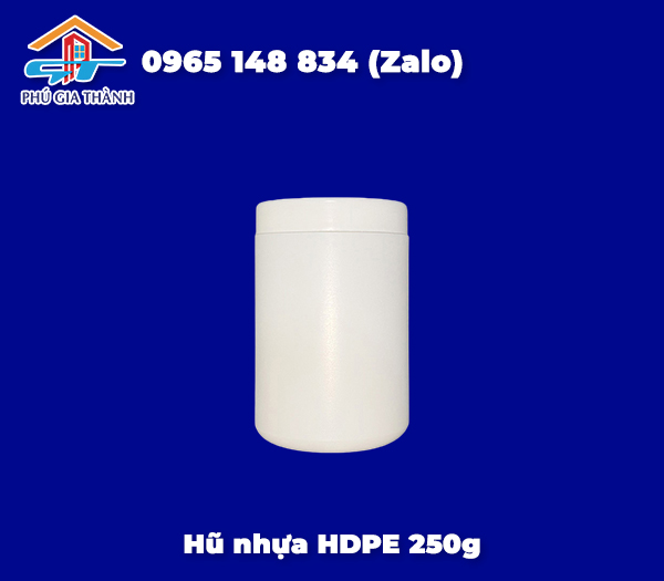 Hũ nhựa HDPE 250g