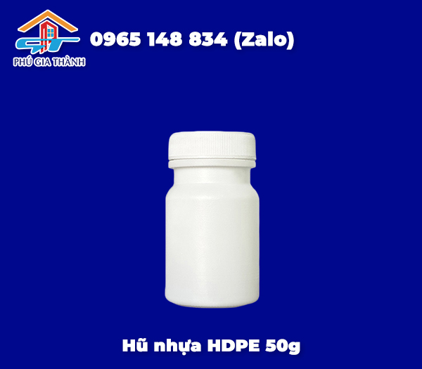 Hũ nhựa HDPE 50g