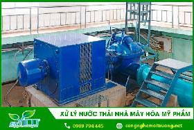 Xử lý nước thải nhà máy hóa mỹ phẩm