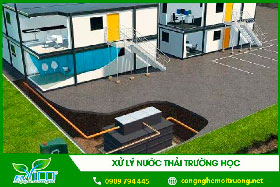 Xử lý nước thải trường học tối ưu chi phí