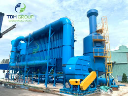Hệ thống lọc bụi 60000 m3/h