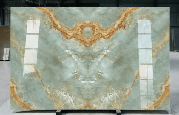 Đá Onyx Aqua Gold