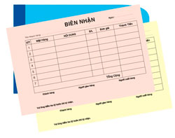 Sổ biên nhận