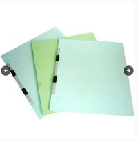 Bìa acco giấy có nẹp plus