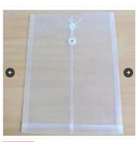 Bìa nhựa cột dây F4 trắng