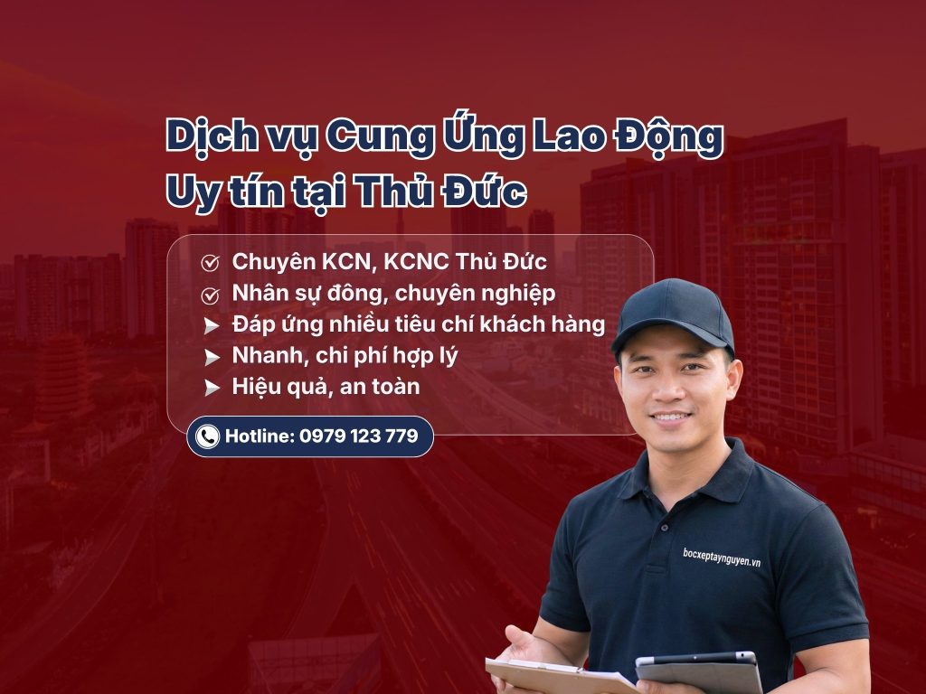Dịch vụ cung ứng lao động tại Thủ Đức