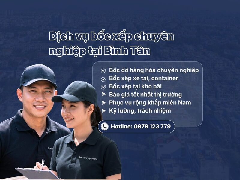 Dịch vụ bốc xếp tại Bình Tân