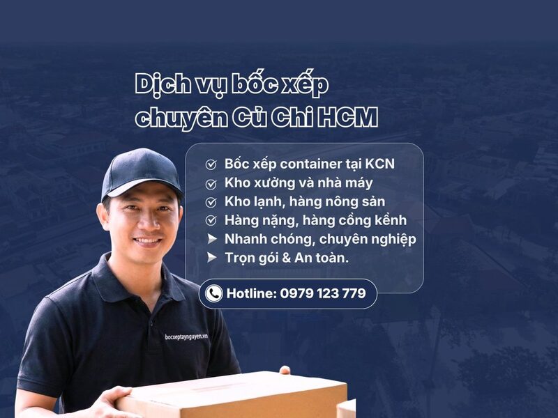 Dịch vụ bốc xếp tại Củ Chi
