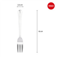 Nĩa Súp trơn dày – 180