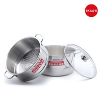 Bộ xửng hấp inox 1 đáy 32