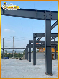 Cột dầm khung thép nhà xưởng