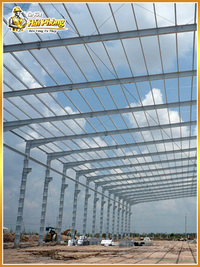 Hệ khung thép quy mô lớn