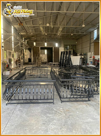 Lan can sắt mỹ thuật