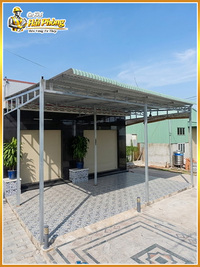 Khung thép nhà xưởng lắp dựng