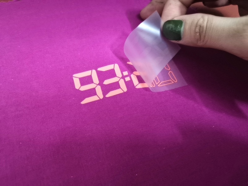 In màng PET chuyển nhiệt