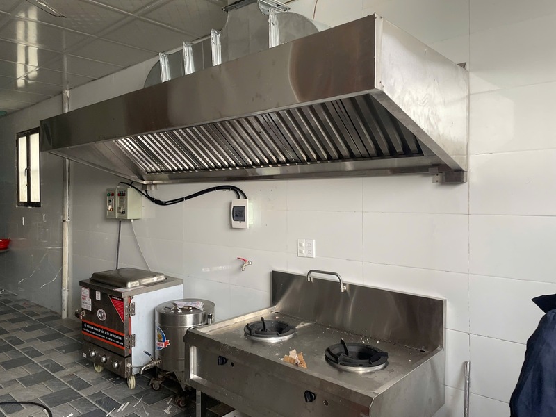 Chụp tủ cơm nồi cháo bếp 2H