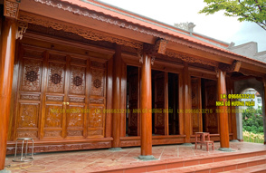 Nhà gỗ lim 3 gian 20 cột