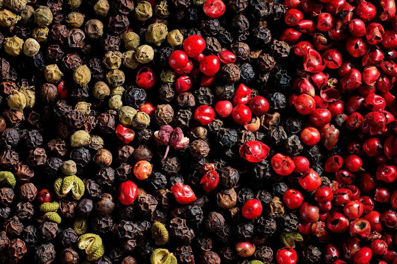 Hạt tiêu các loại