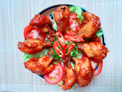 Cánh gà chiên mắm