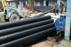 Ống nhựa gân xoắn HDPE 2 vách