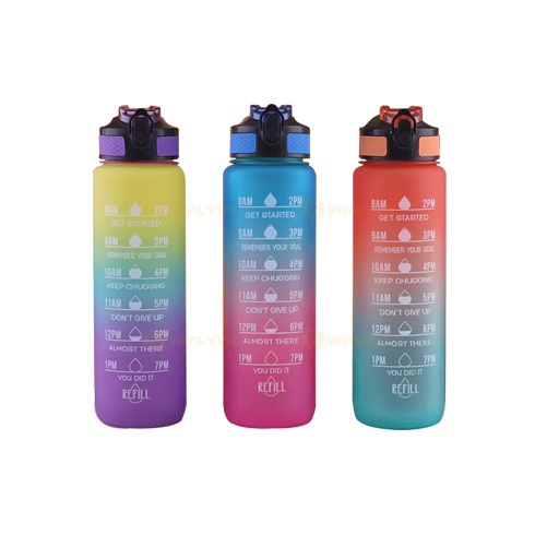 Bình nước nút bật 1000ml